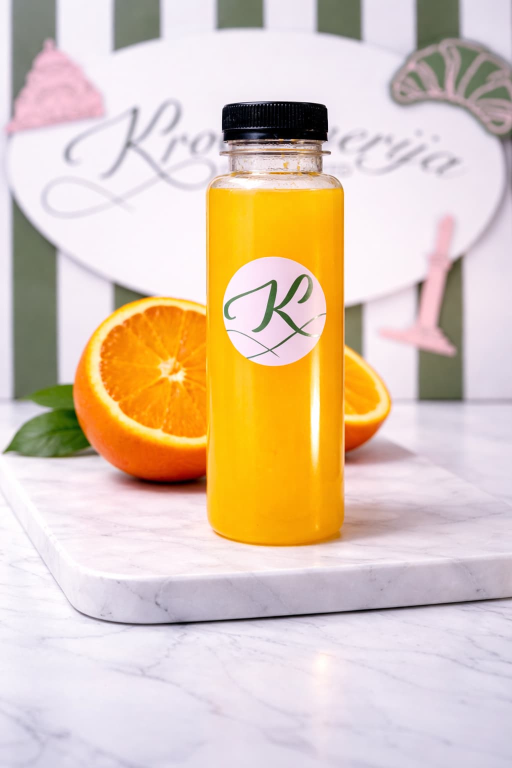 Naranja 100% prensada en frío